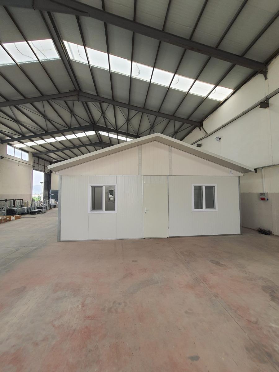 zirhli prefabrik depreme dayanıklı evler.