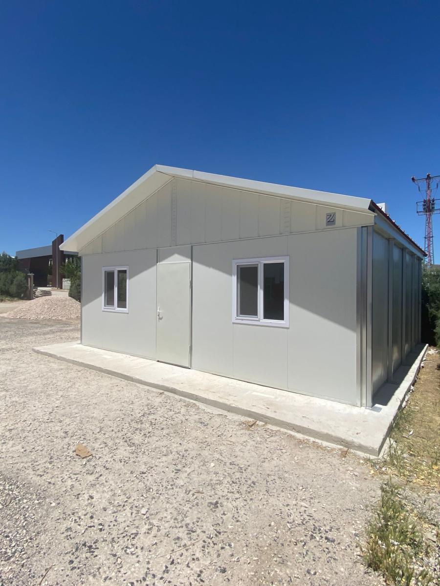 zirhli prefabrik depreme dayanıklı evler.